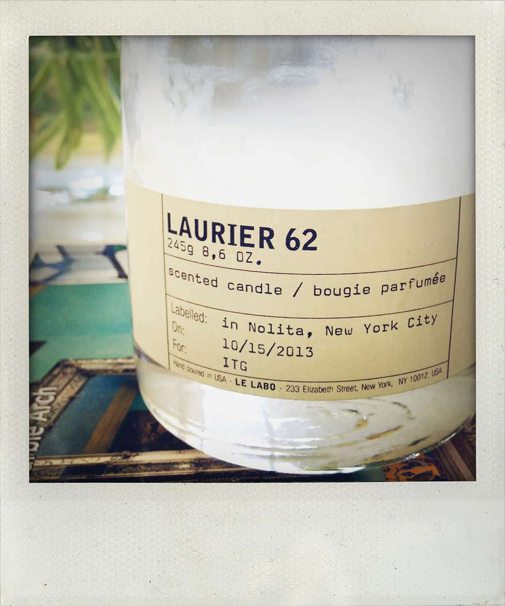 Le Labo Laurier 62 ljus