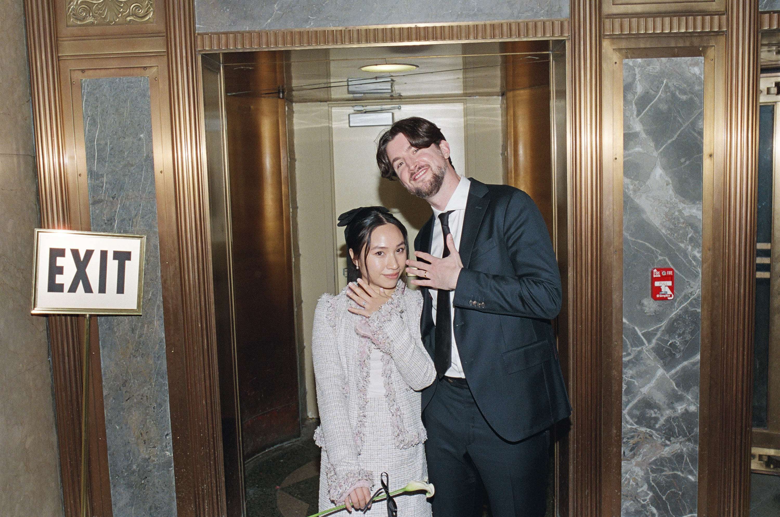 Sandy Liangs Hochzeit im Rathaus